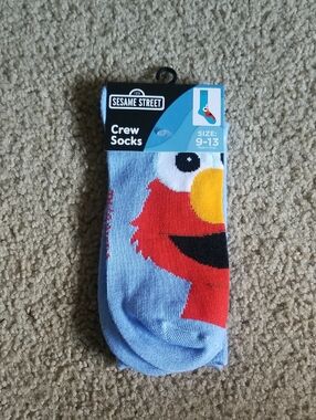 Sesame Street Elmo Socks